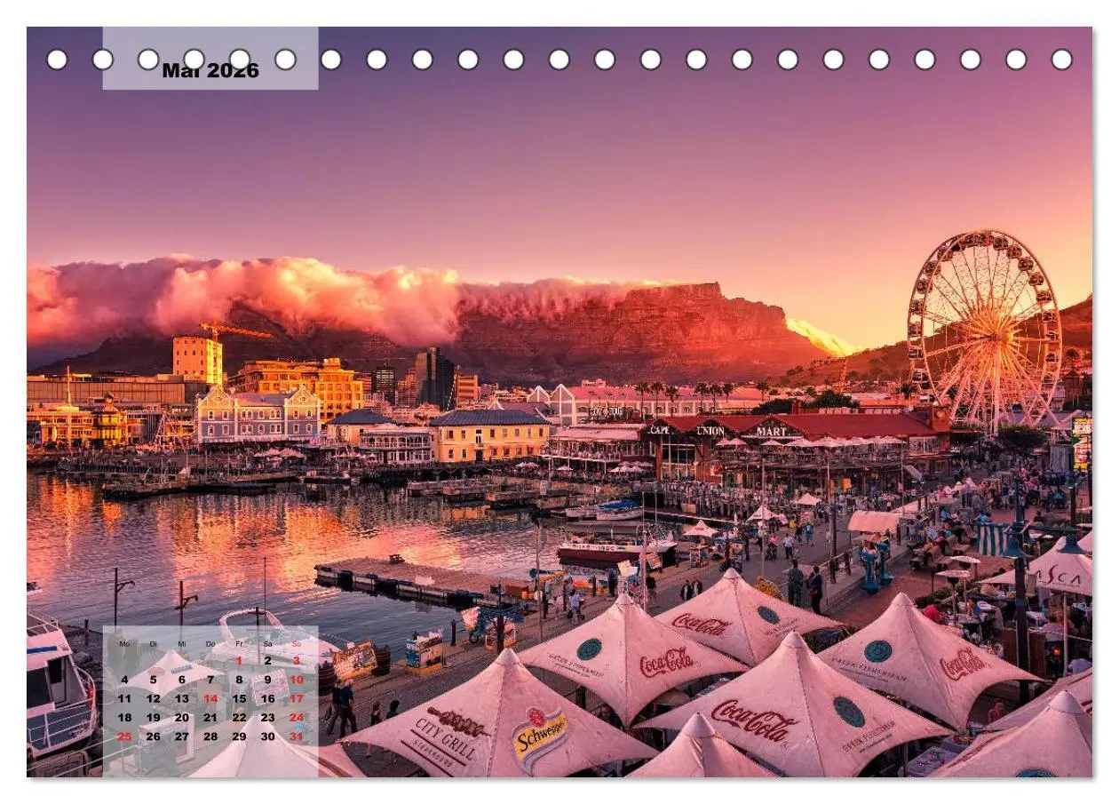Bild: 9783516217421 | Südafrika - Kapstadt und Westkap (Tischkalender 2026 DIN A5 quer),...