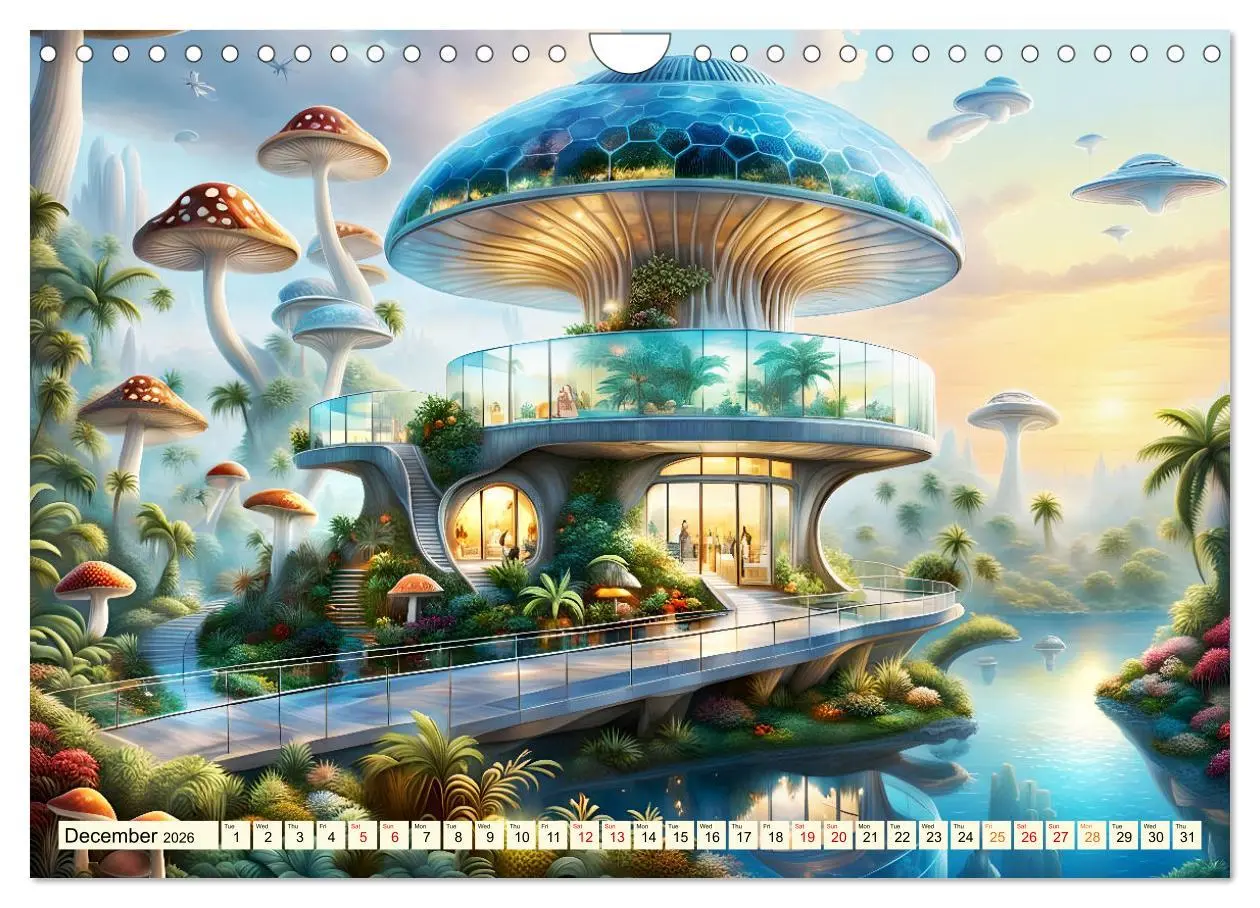 Bild: 9783516527421 | Glass and steel architecture (Wall Calendar 2026 DIN A4 landscape),...