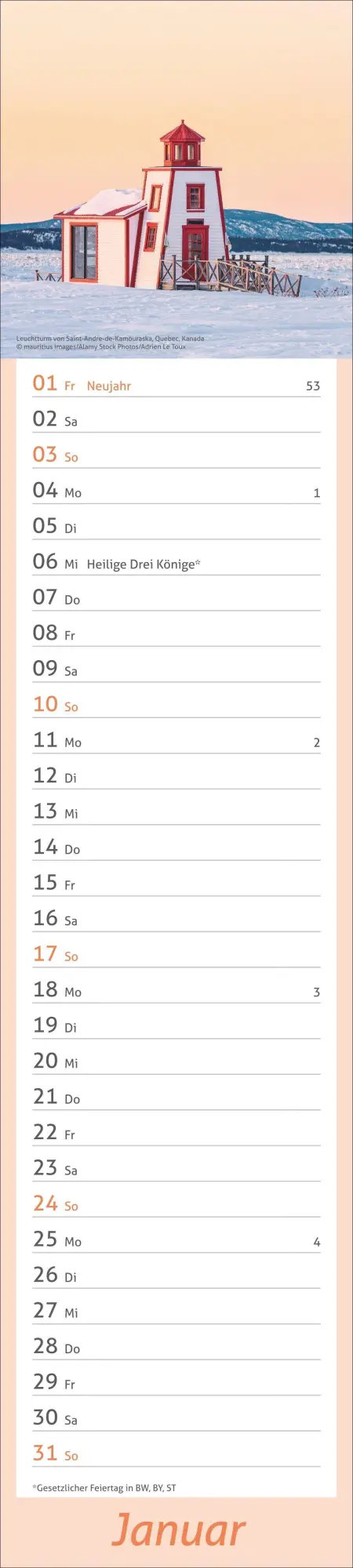 Bild: 9783756417421 | times&amp;more Leuchttürme Langplaner 2027 | Heye | Kalender | 13 S.