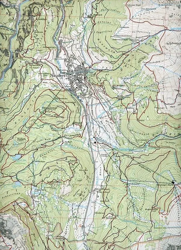 Bild: 9783928777421 | DAV Alpenvereinskarte 30/4 Ötztaler Alpen - Nauderer Berge 1 : 25 000