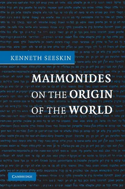 Cover: 9780521697521 | Maimonides on the Origin of the World | Kenneth Seeskin | Taschenbuch