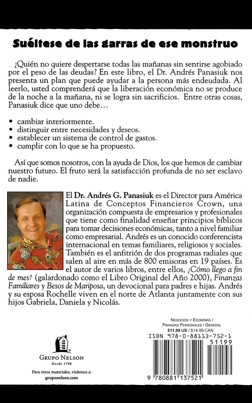 Rückseite: 9780881137521 | El Como Salgo de MIS Deudas? | Andres Panasiuk | Taschenbuch | 2003
