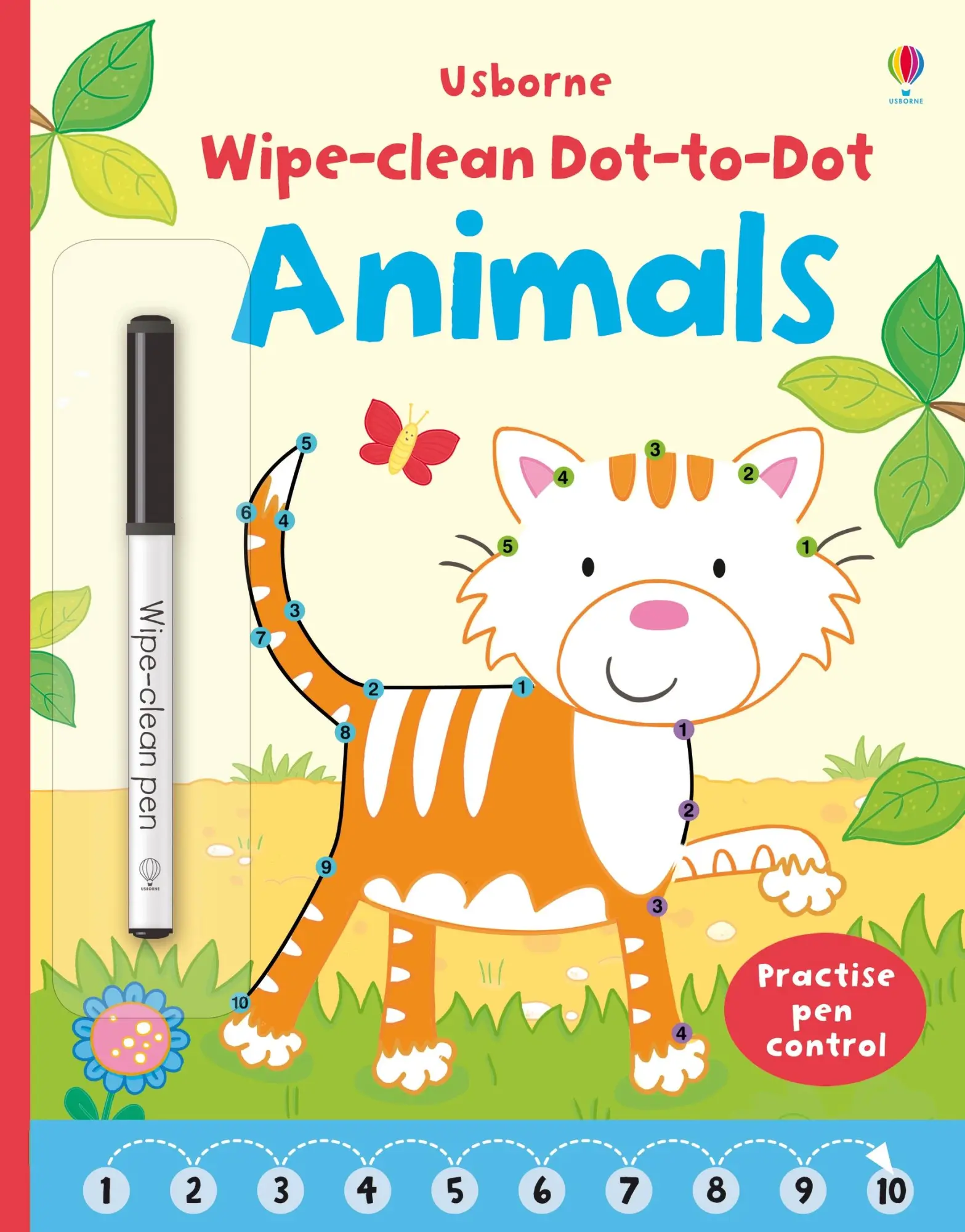 Cover: 9781409587521 | Wipe-clean Dot-to-dot Animals | Jessica Greenwell | Taschenbuch | 2015