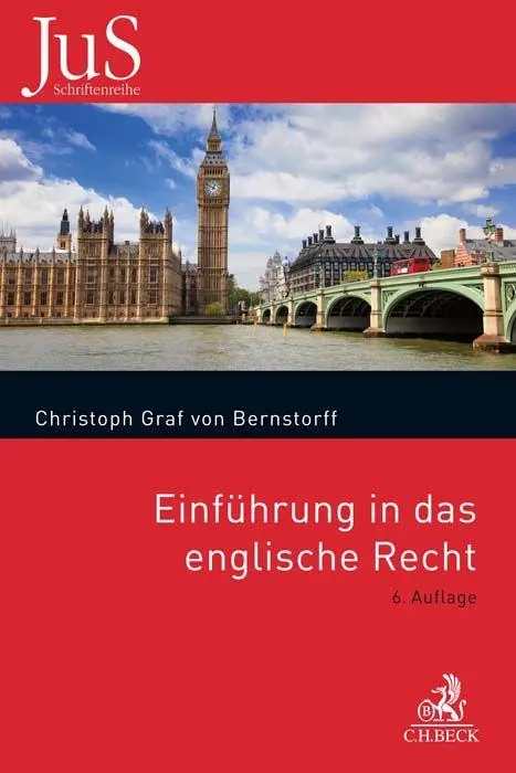 Einführung in das englische Recht (JuS-Schriftenreihe/Ausländisches Recht)