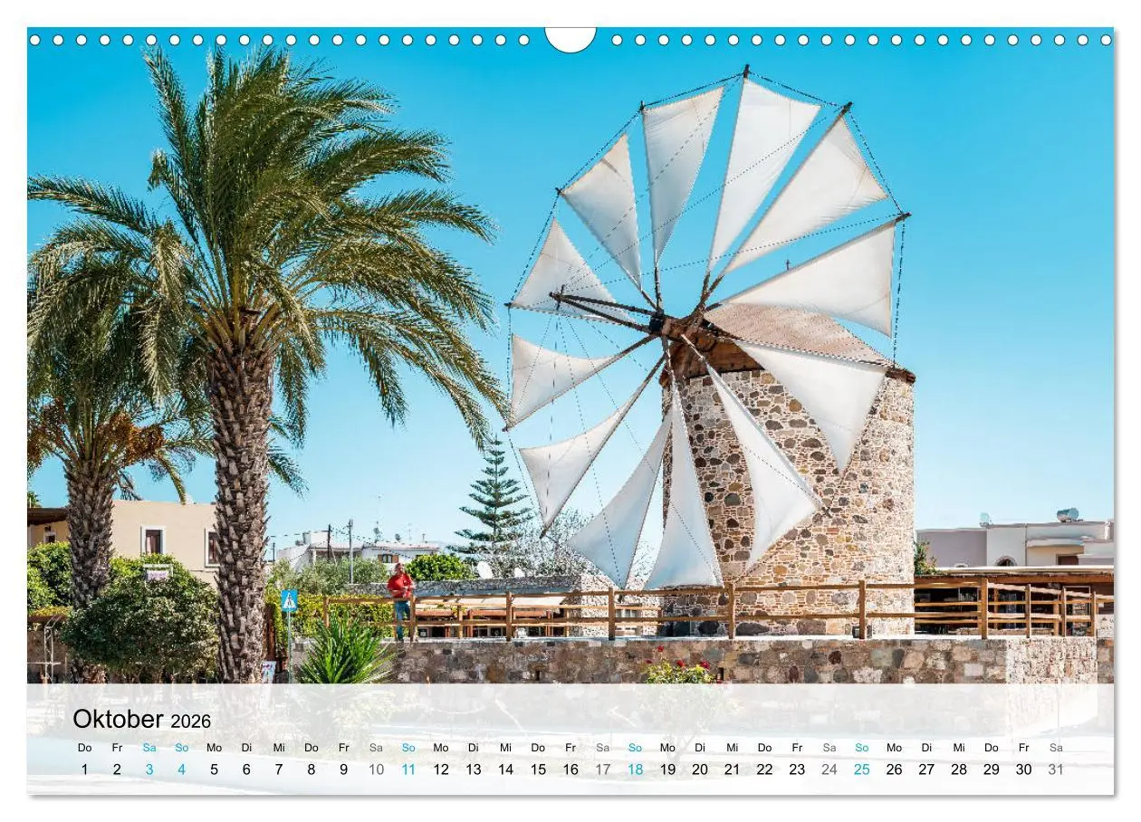 Bild: 9783457667521 | Kos - Insel des Hippokrates (Wandkalender 2026 DIN A3 quer),...