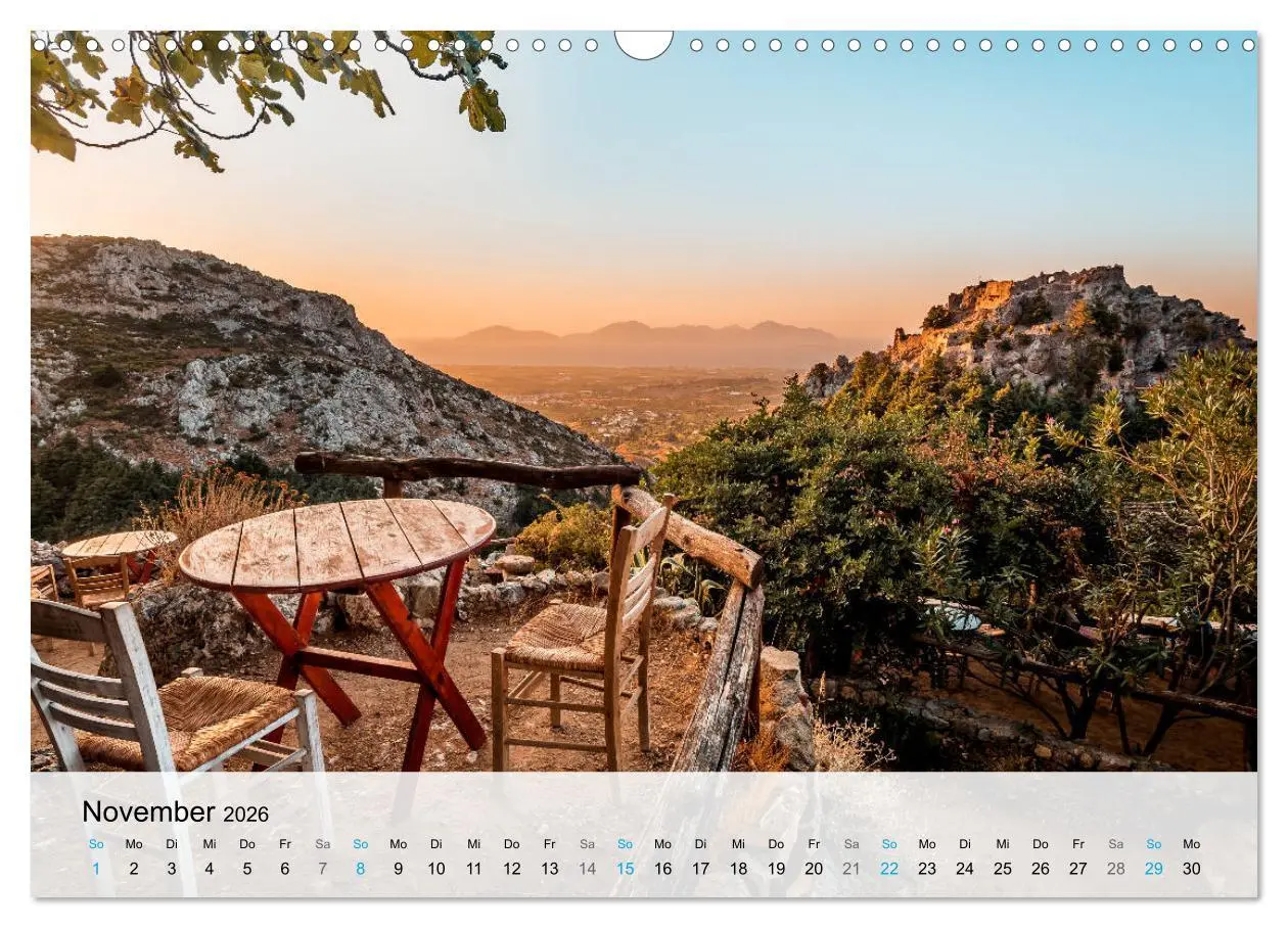 Bild: 9783457667521 | Kos - Insel des Hippokrates (Wandkalender 2026 DIN A3 quer),...