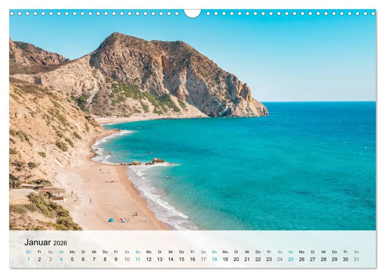 Bild: 9783457667521 | Kos - Insel des Hippokrates (Wandkalender 2026 DIN A3 quer),...