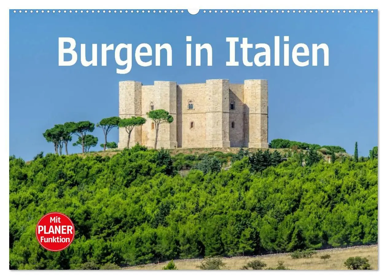 Cover: 9783457977521 | Burgen in Italien (Wandkalender 2026 DIN A2 quer), CALVENDO...
