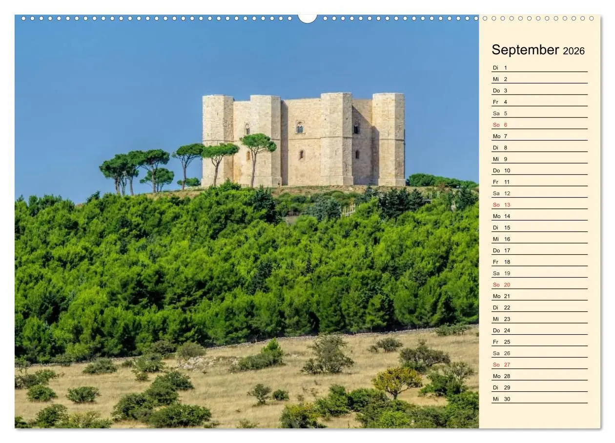 Bild: 9783457977521 | Burgen in Italien (Wandkalender 2026 DIN A2 quer), CALVENDO...