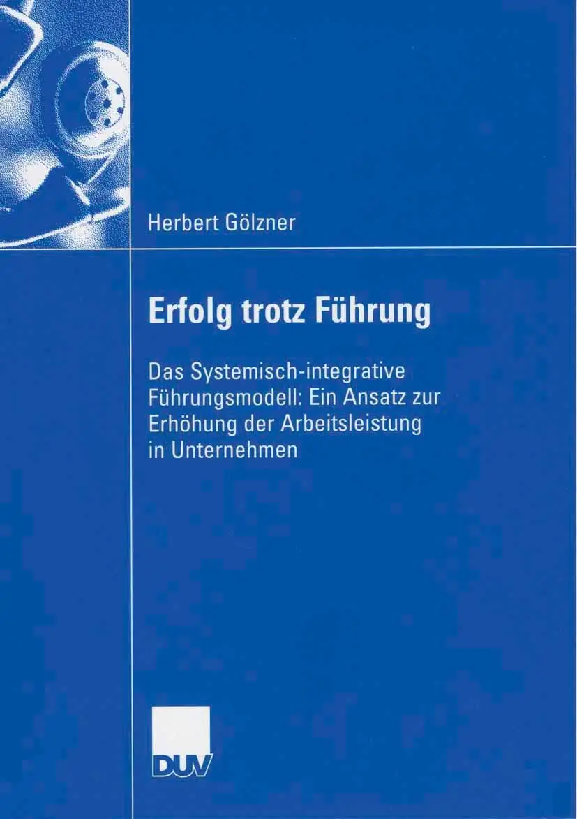 Cover: 9783824407521 | Erfolg trotz Führung | Herbert Gölzner | Taschenbuch | xx | Deutsch