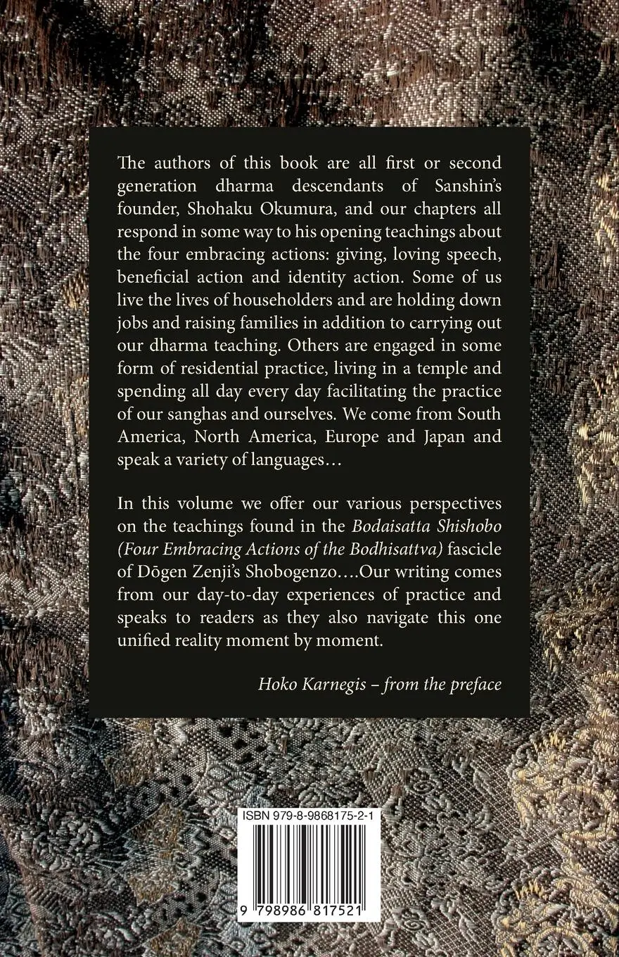 Rückseite: 9798986817521 | Adding Beauty to Brocade | Shohaku Okumura | Taschenbuch | Paperback