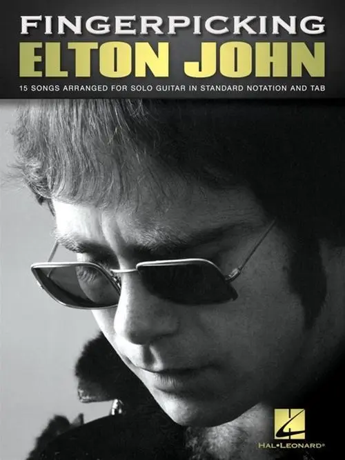 Cover: 9781495097621 | Fingerpicking Elton John: 15 Songs Arranged for Solo Guitar | John