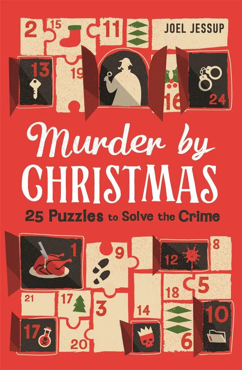 Cover: 9781789297621 | Murder by Christmas | 25 Puzzles to Solve the Crime | Joel Jessup