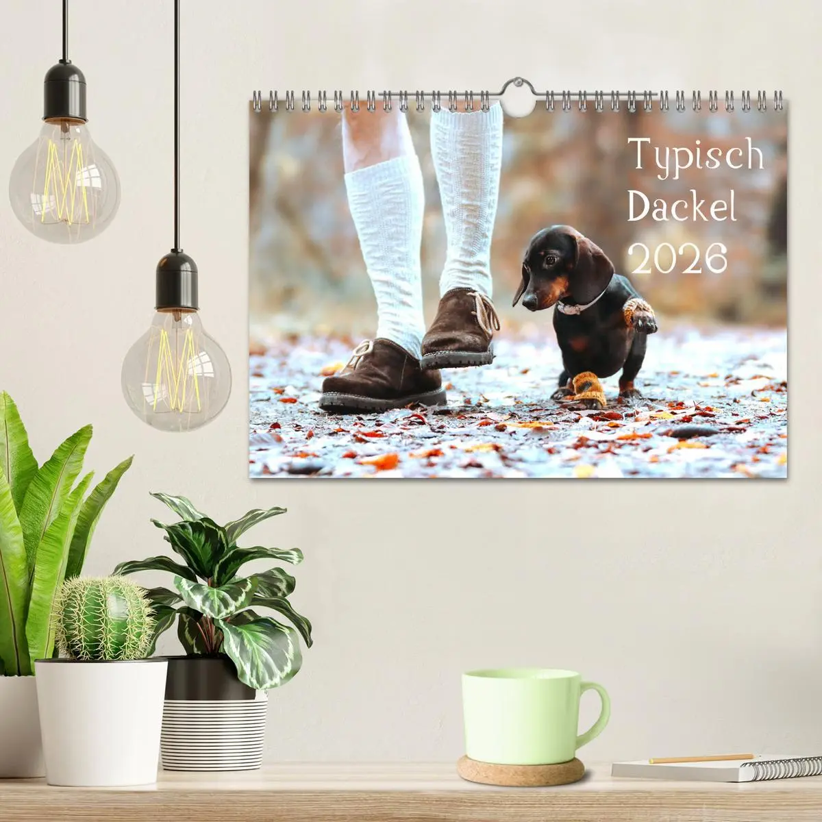 Bild: 9783457277621 | Typisch Dackel 2026 (Wandkalender 2026 DIN A4 quer), CALVENDO...