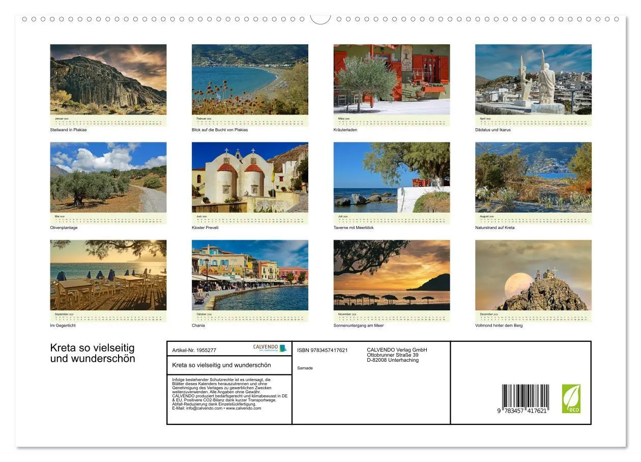 Bild: 9783457417621 | Kreta so vielseitig und wunderschön (hochwertiger Premium...