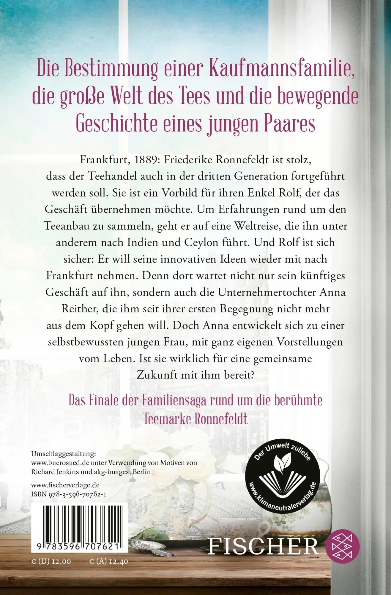 Rückseite: 9783596707621 | Das Erbe der Teehändlerin | Susanne Popp | Taschenbuch | 464 S. | 2023