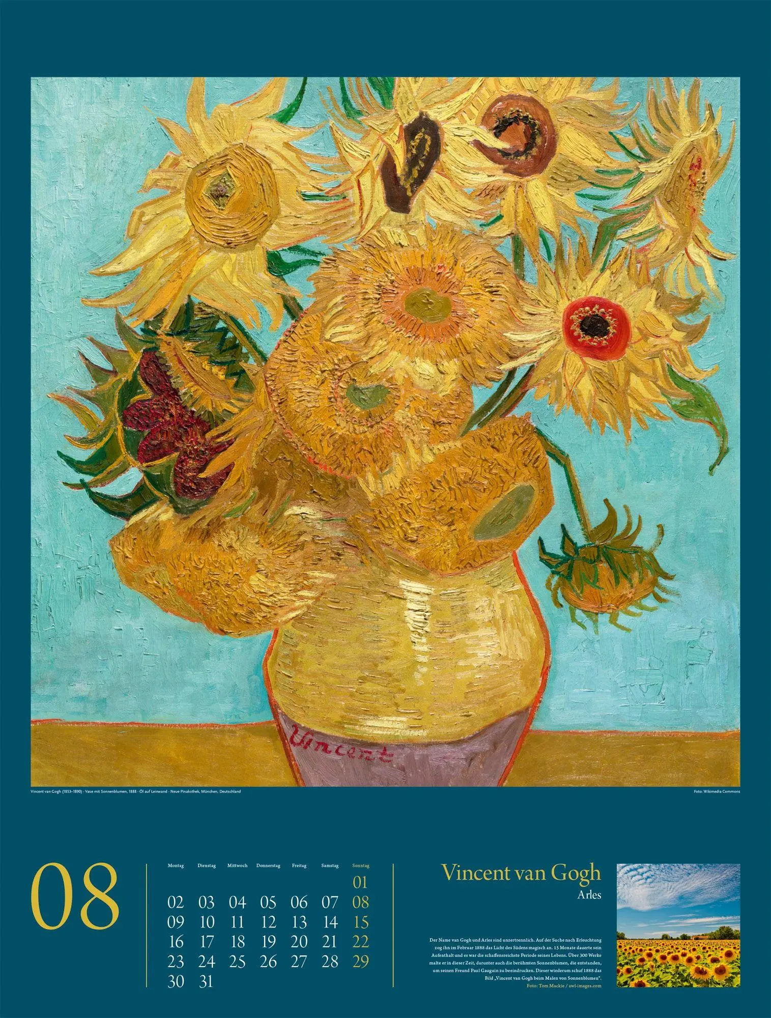Bild: 9783838427621 | KunstGeschichten Kalender 2027 Meisterwerke und die Orte ihrer...
