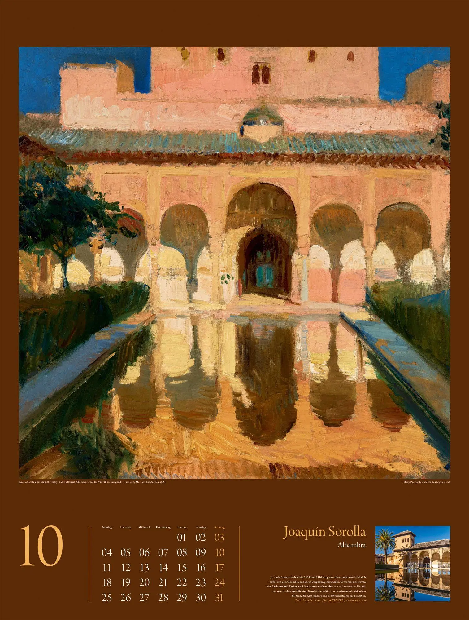 Bild: 9783838427621 | KunstGeschichten Kalender 2027 Meisterwerke und die Orte ihrer...