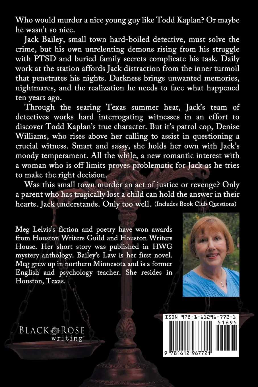 Rückseite: 9781612967721 | Bailey's Law | A Jack Bailey Novel | Meg Lelvis | Taschenbuch | 2016