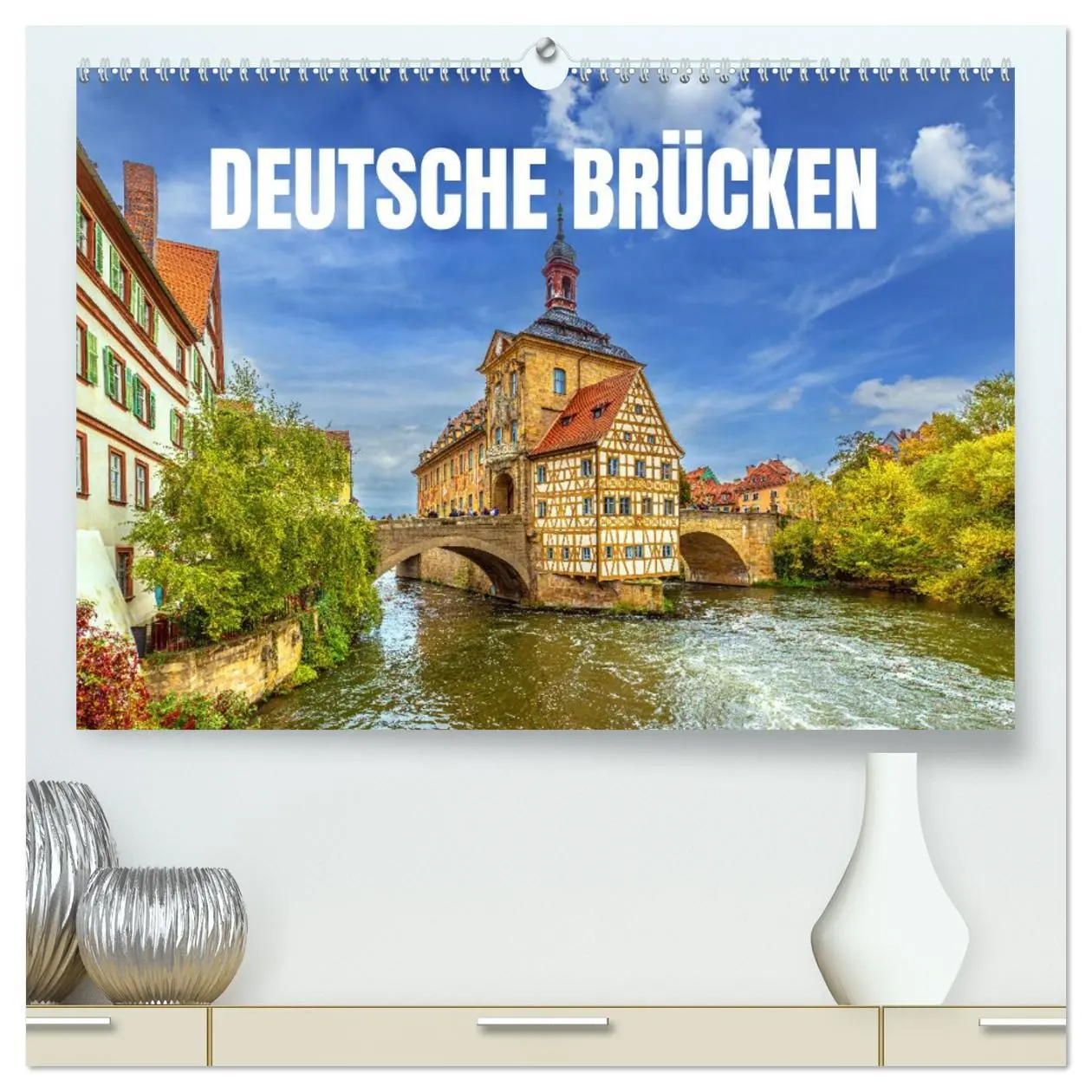 Cover: 9783457407721 | Deutsche Brücken (hochwertiger Premium Wandkalender 2026 DIN A2...