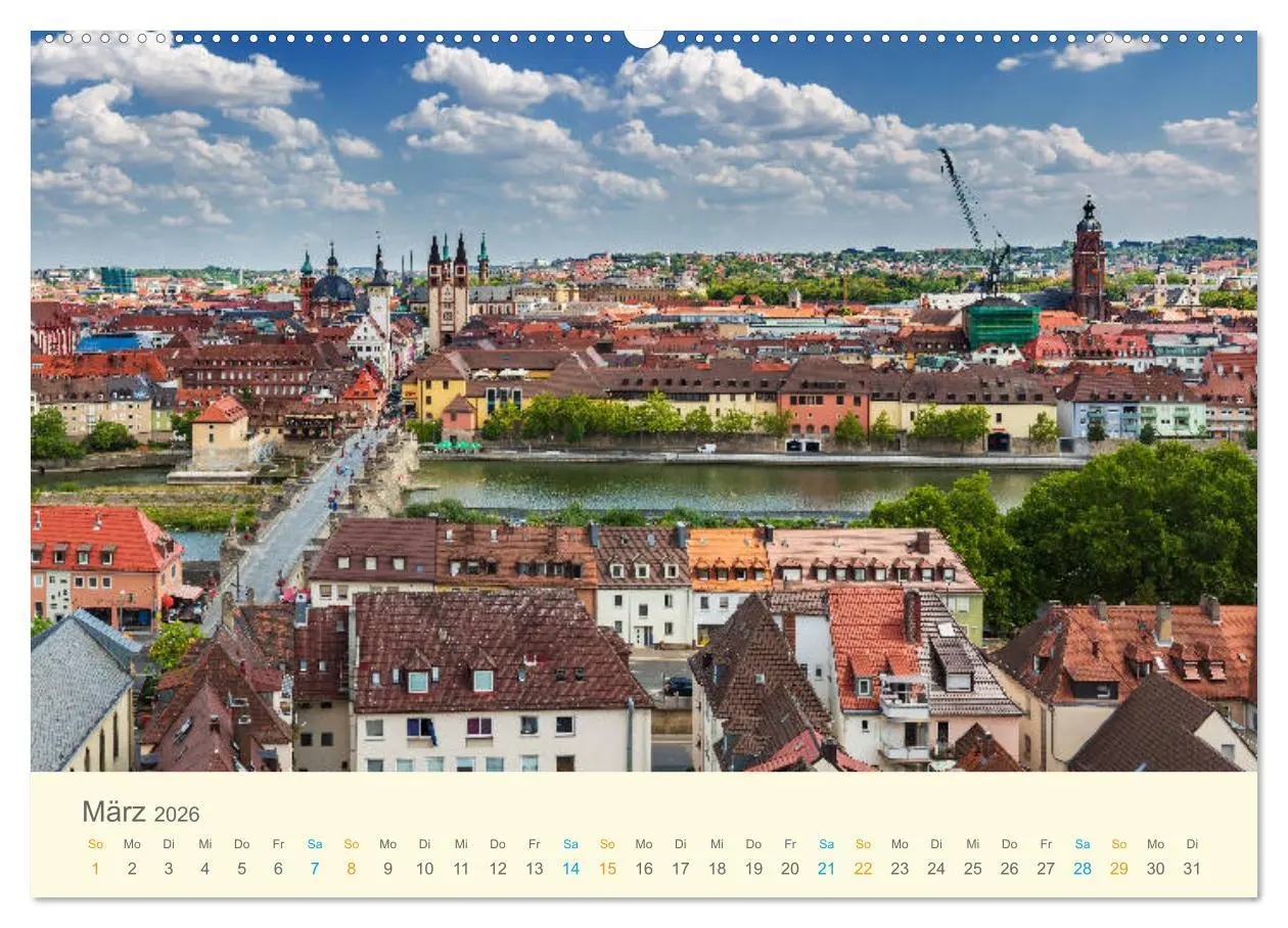 Bild: 9783457407721 | Deutsche Brücken (hochwertiger Premium Wandkalender 2026 DIN A2...