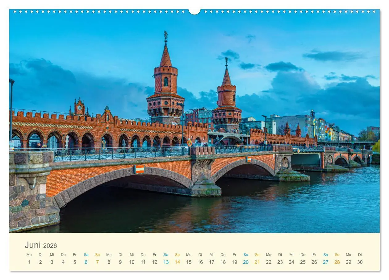 Bild: 9783457407721 | Deutsche Brücken (hochwertiger Premium Wandkalender 2026 DIN A2...