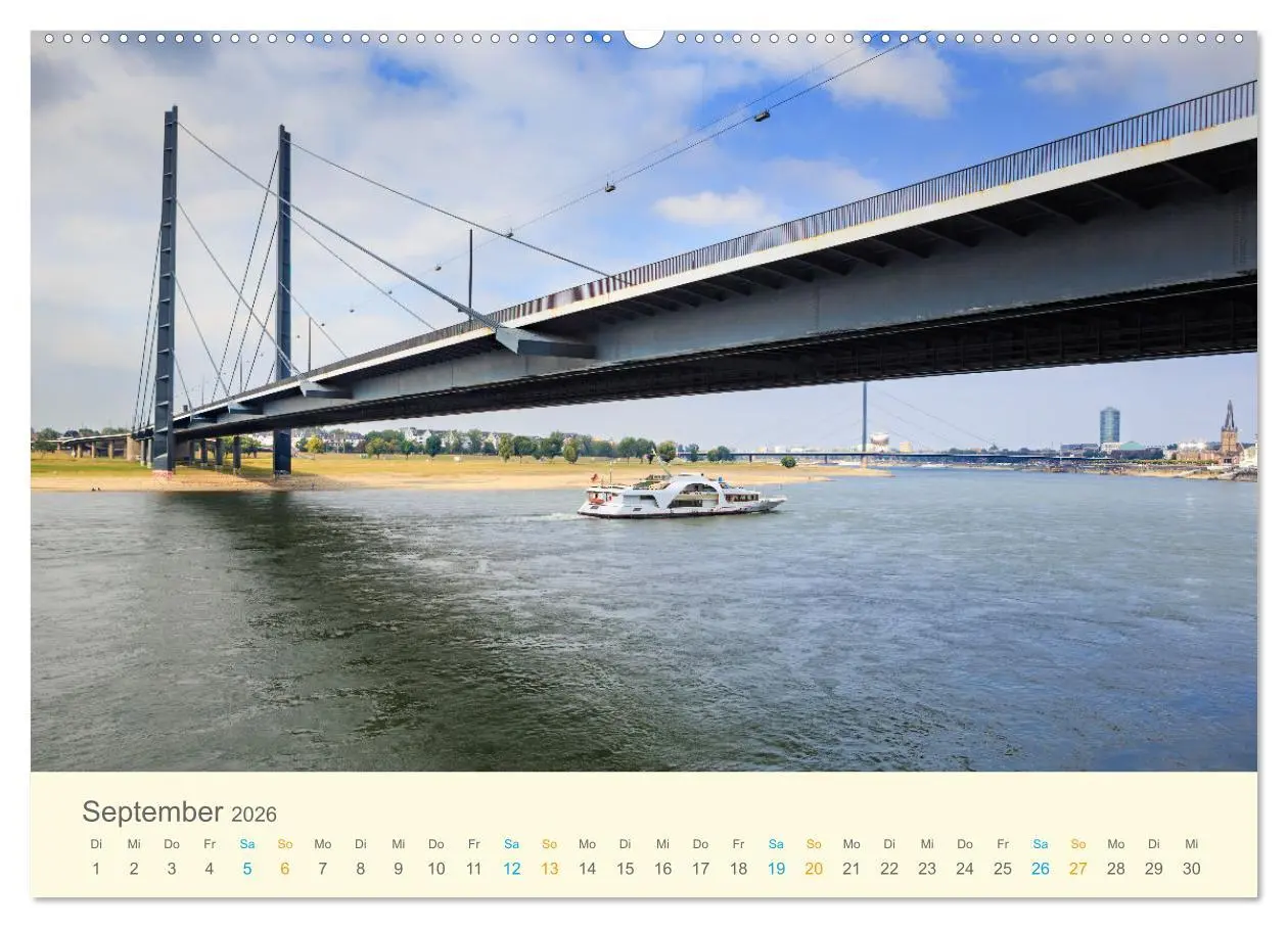 Bild: 9783457407721 | Deutsche Brücken (hochwertiger Premium Wandkalender 2026 DIN A2...