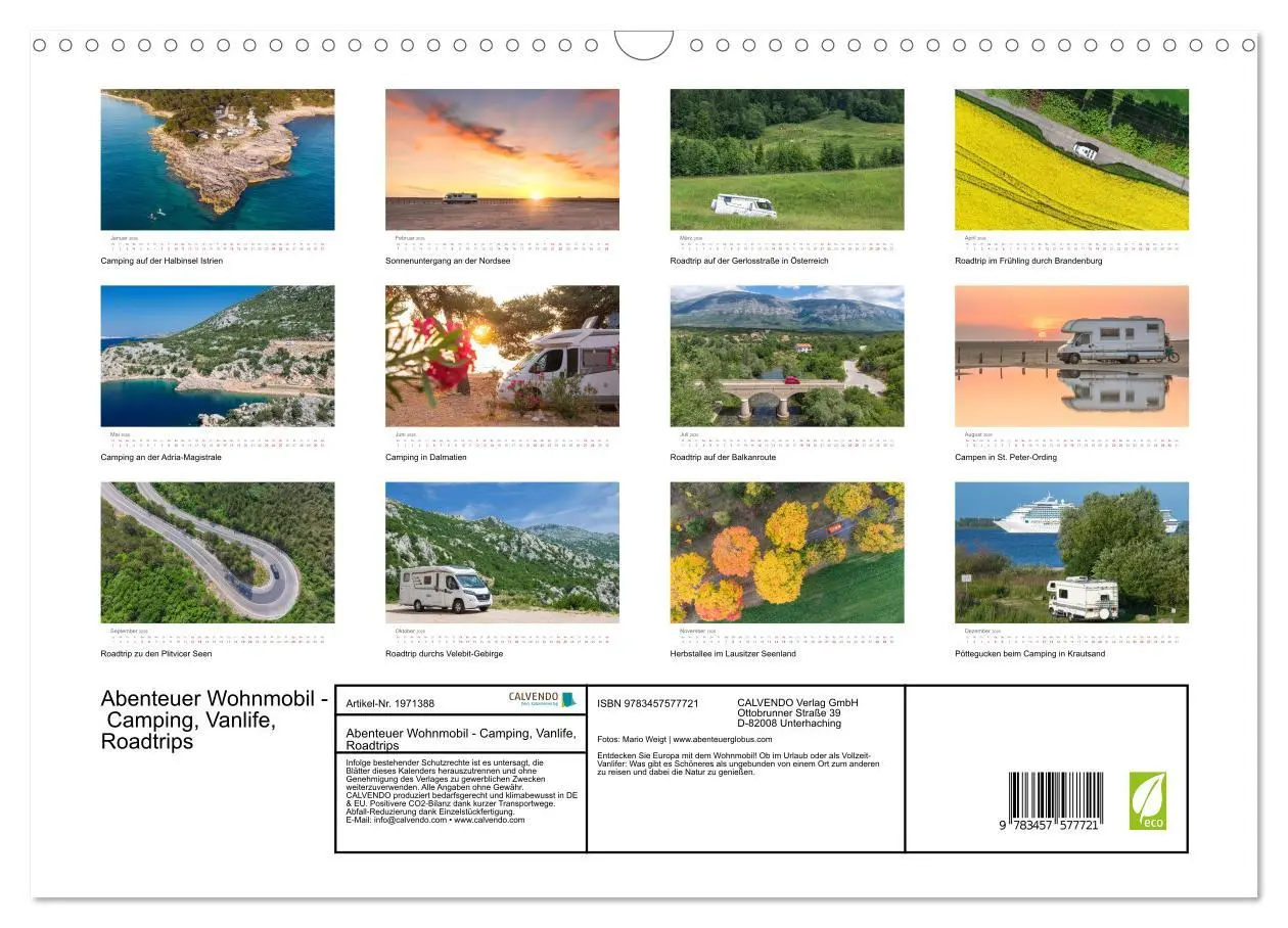 Bild: 9783457577721 | Abenteuer Wohnmobil - Camping, Vanlife, Roadtrips (Wandkalender...