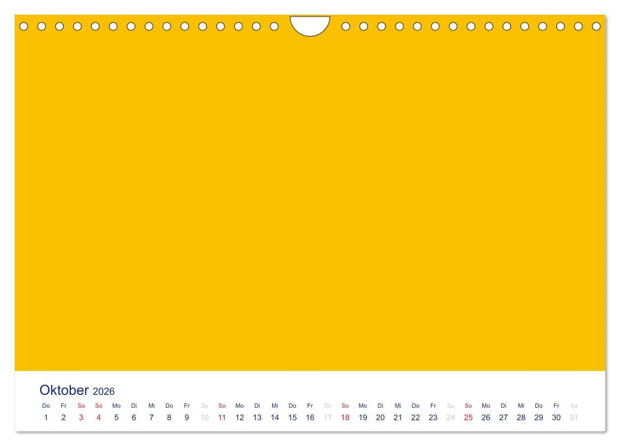 Bild: 9783516047721 | Farbiger Bastelkalender (Wandkalender 2026 DIN A4 quer), CALVENDO...