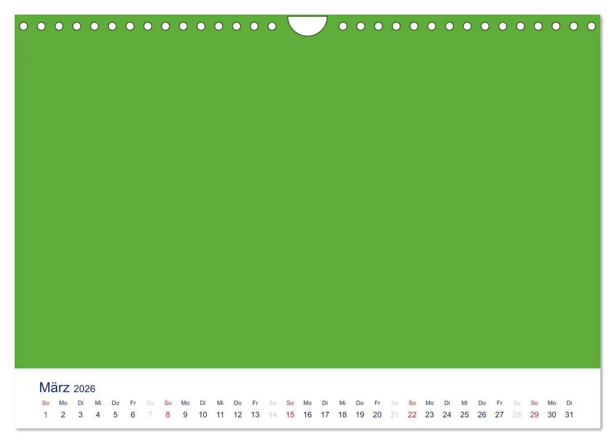 Bild: 9783516047721 | Farbiger Bastelkalender (Wandkalender 2026 DIN A4 quer), CALVENDO...