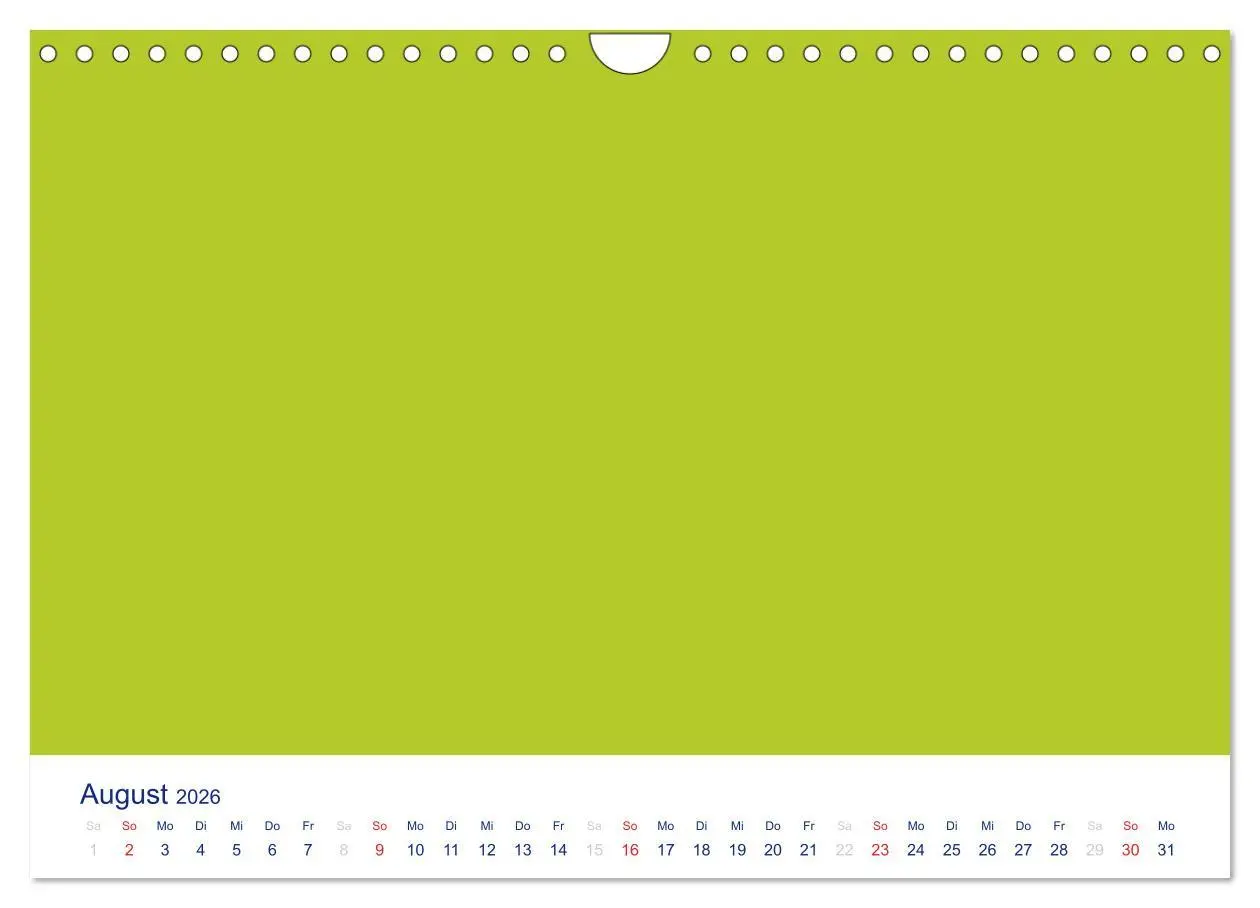 Bild: 9783516047721 | Farbiger Bastelkalender (Wandkalender 2026 DIN A4 quer), CALVENDO...