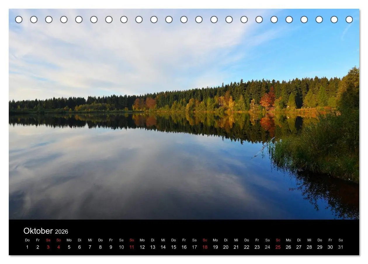 Bild: 9783516117721 | Rund um den Ochsenkopf (Tischkalender 2026 DIN A5 quer), CALVENDO...