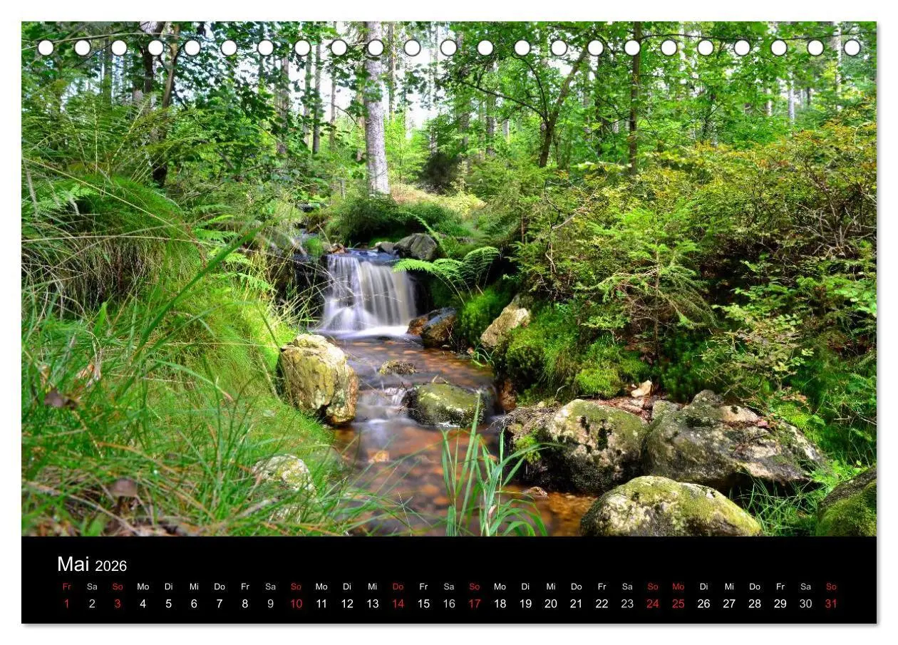 Bild: 9783516117721 | Rund um den Ochsenkopf (Tischkalender 2026 DIN A5 quer), CALVENDO...