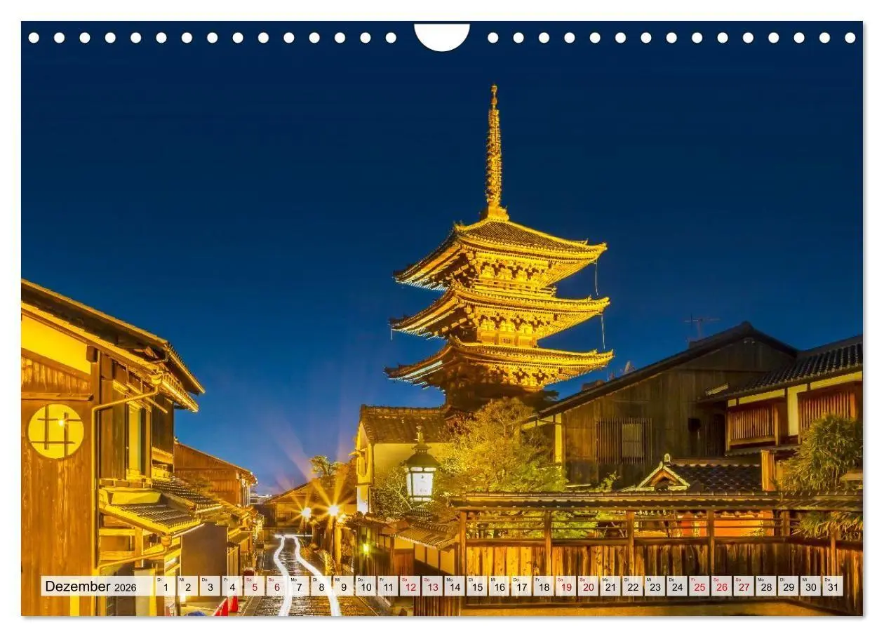 Bild: 9783516667721 | Kyoto - Ästhetik der Stille (Wandkalender 2026 DIN A4 quer),...