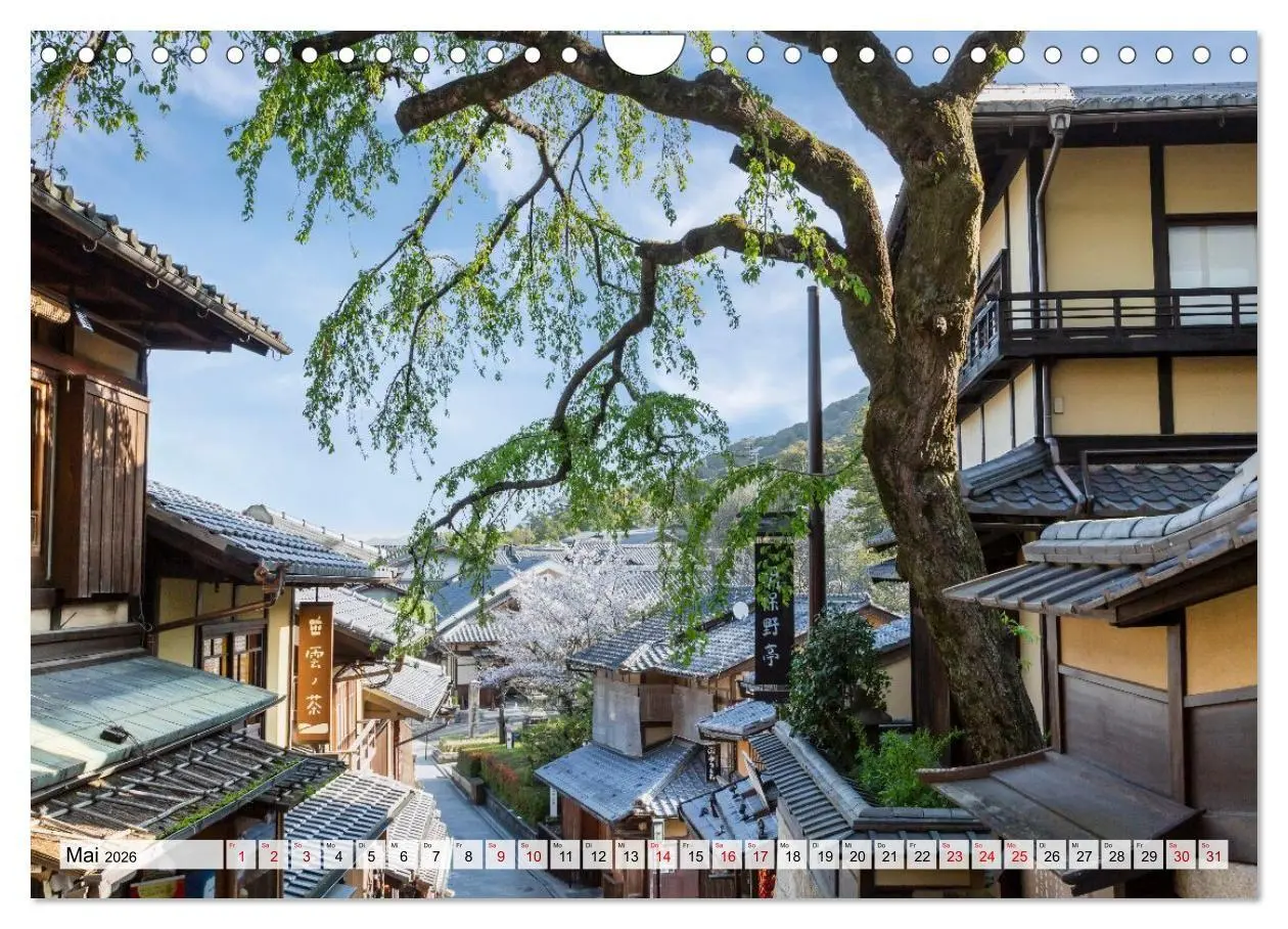 Bild: 9783516667721 | Kyoto - Ästhetik der Stille (Wandkalender 2026 DIN A4 quer),...