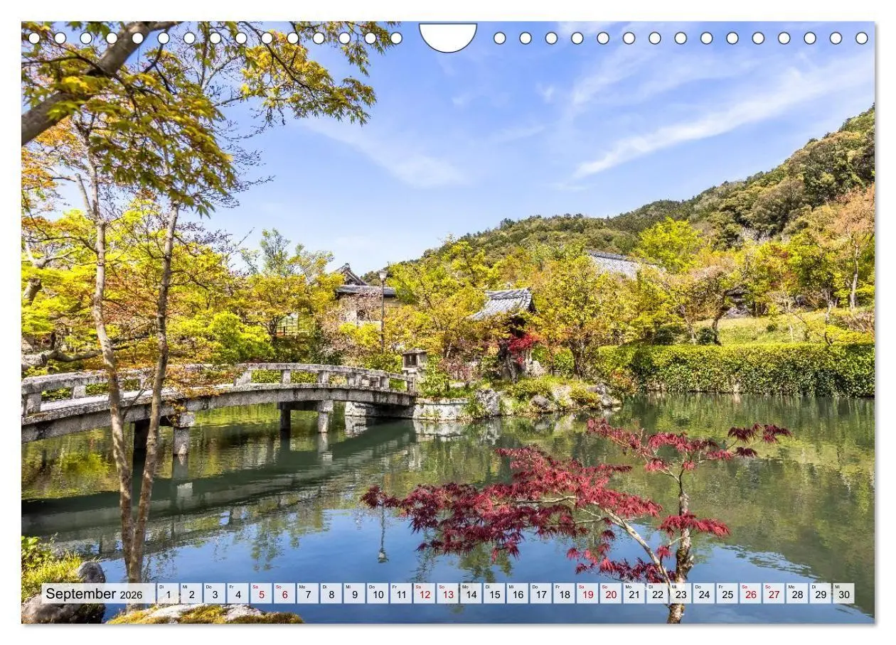 Bild: 9783516667721 | Kyoto - Ästhetik der Stille (Wandkalender 2026 DIN A4 quer),...