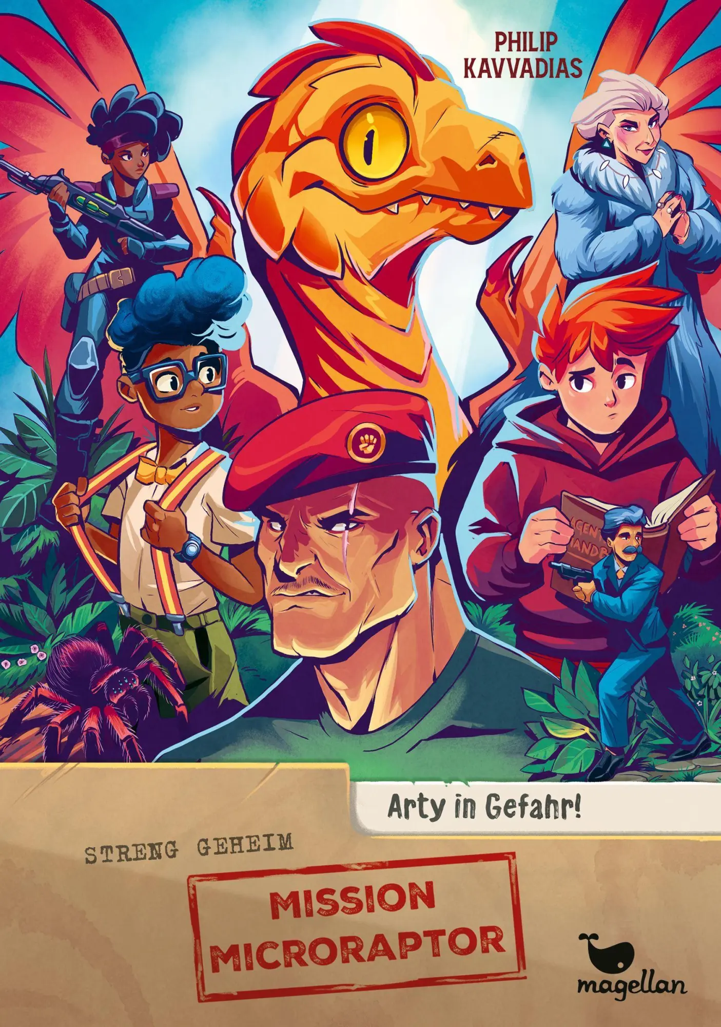 Cover: 9783734847721 | Mission Microraptor - Arty in Gefahr! | Philip Kavvadias | Buch | 2026