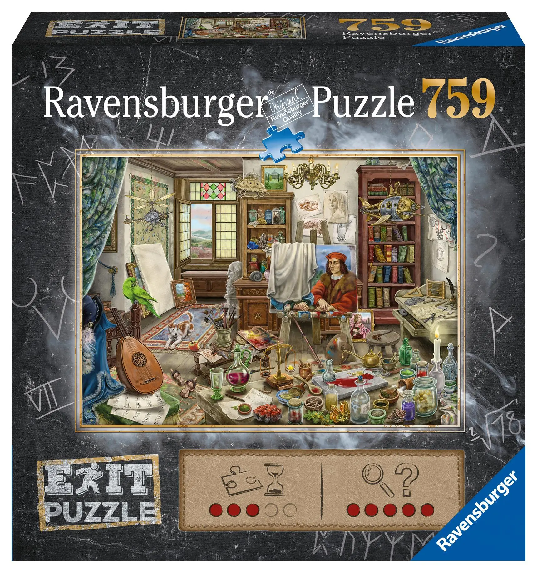 Cover: 4005556167821 | Exit Das Künstleratelier 759p | Spiel | Puzzle | Deutsch | 2021