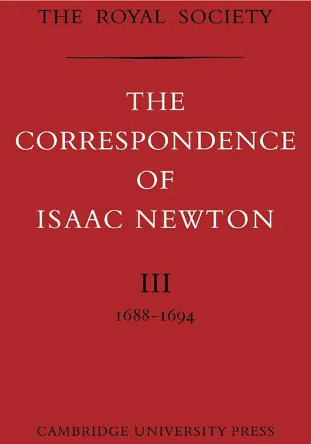Cover: 9780521737821 | The Correspondence of Isaac Newton | Isaac Newton | Taschenbuch | 2008