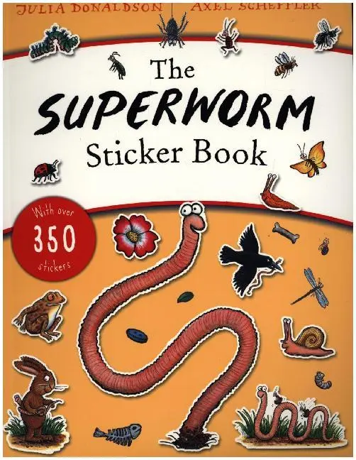 Cover: 9781407197821 | The Superworm Sticker Book | Julia Donaldson | Taschenbuch | Englisch