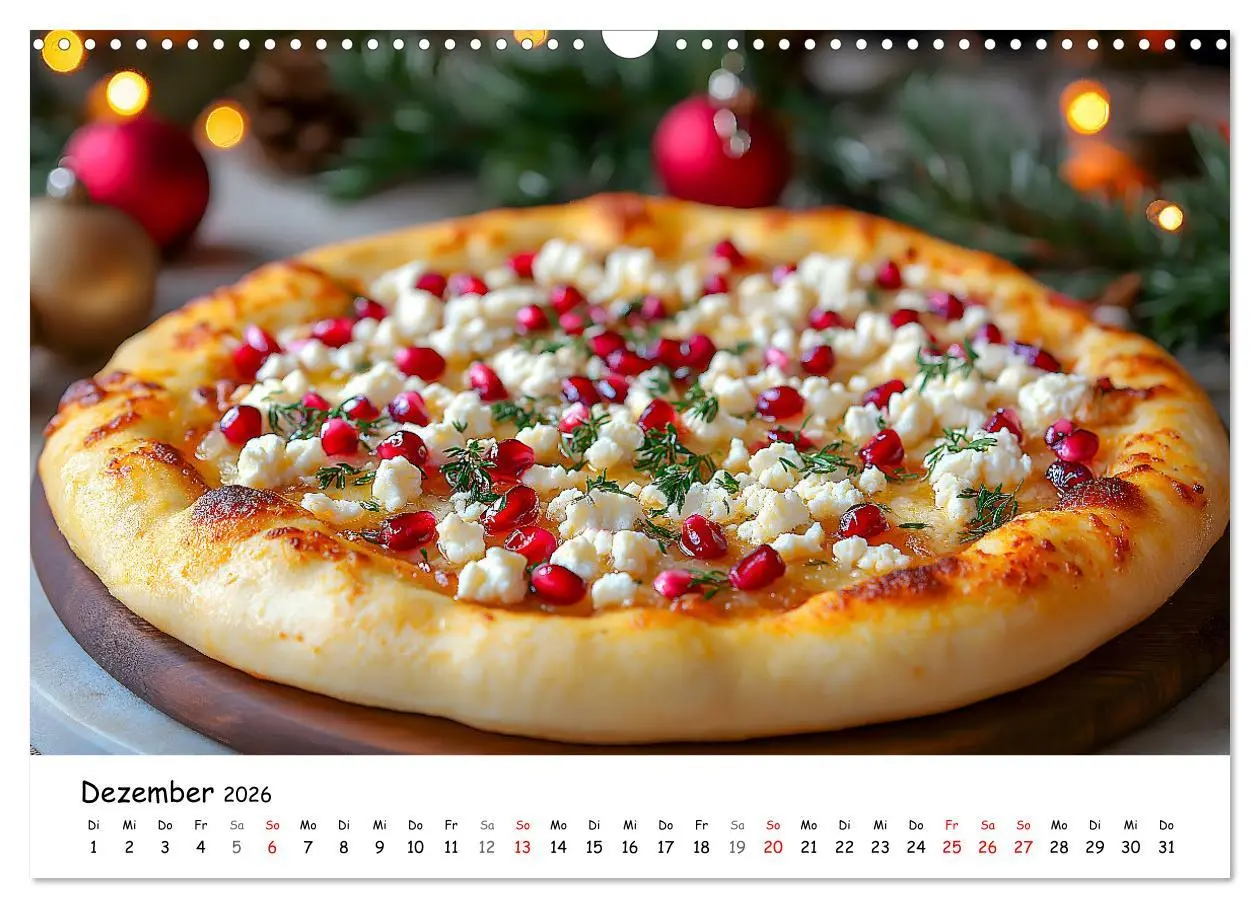 Bild: 9783457327821 | Pizza geht immer - Zu jeder Jahreszeit (Wandkalender 2026 DIN A3...