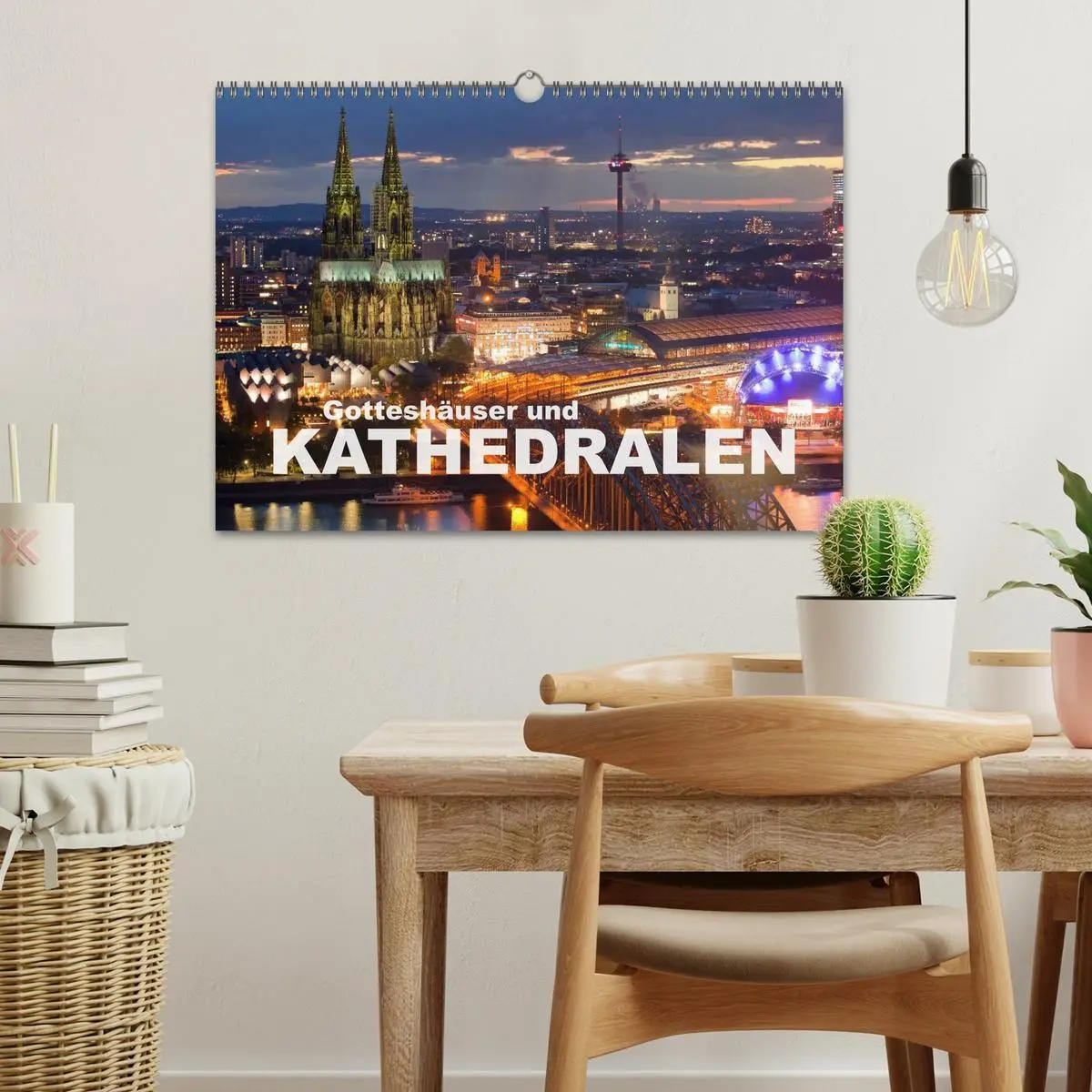 Bild: 9783516037821 | Gotteshäuser und Kathedralen (Wandkalender 2026 DIN A3 quer),...
