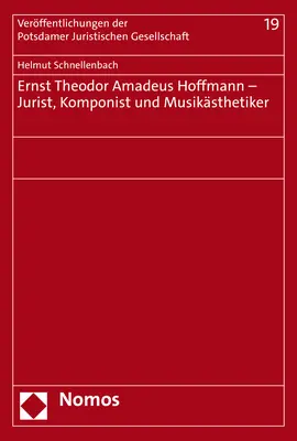 Cover: 9783848787821 | Ernst Theodor Amadeus Hoffmann - Jurist, Komponist und Musikästhetiker