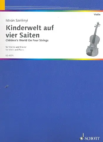 Cover: 9790001117821 | Kinderwelt Auf 4 Saiten | Istvan Szelenyi | Buch | Schott Music