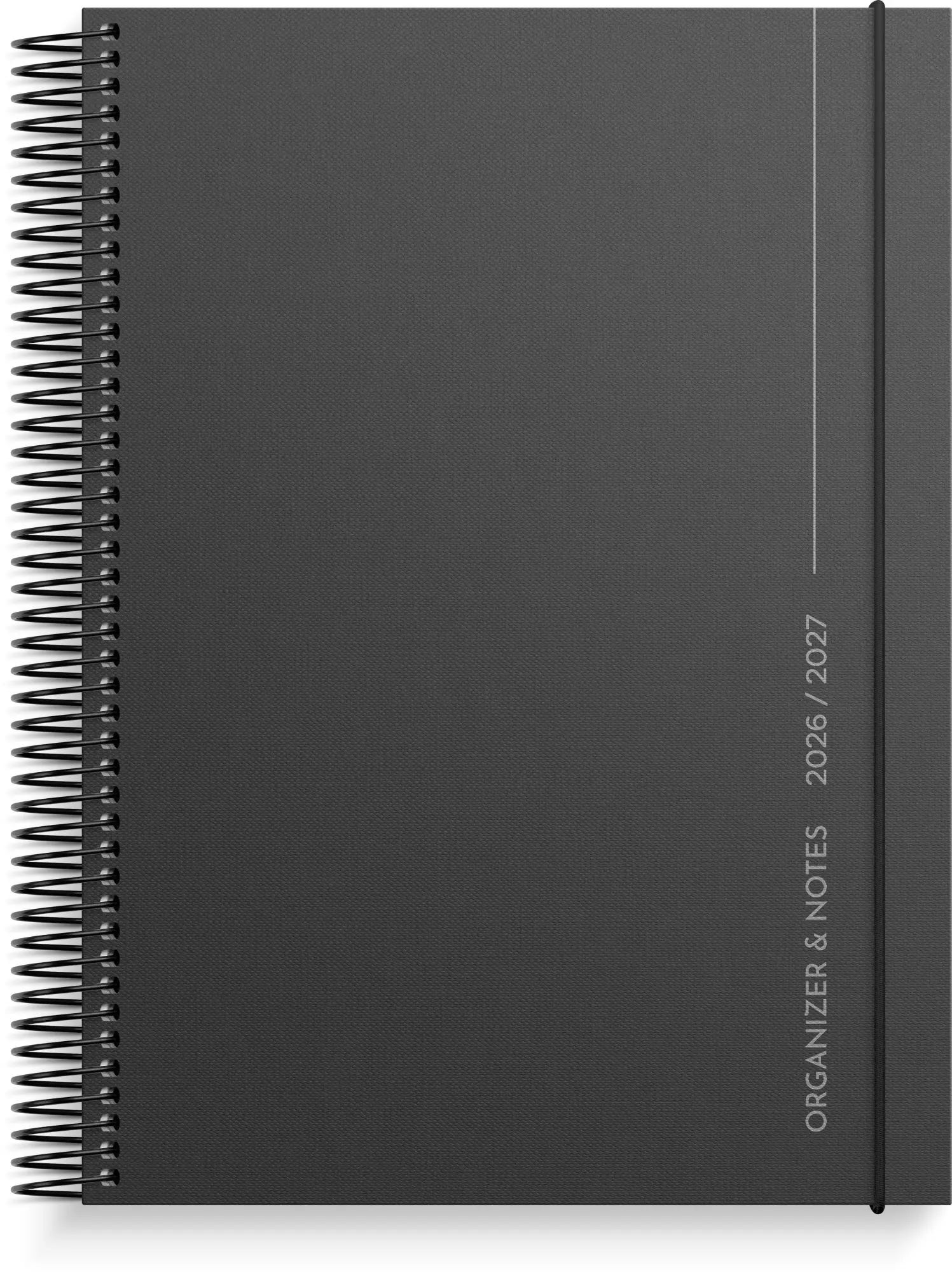 Cover: 7340188007921 | Organizer &amp; Notes A5 26/27 Schwarz | Schuljahresplaner 2026/2027