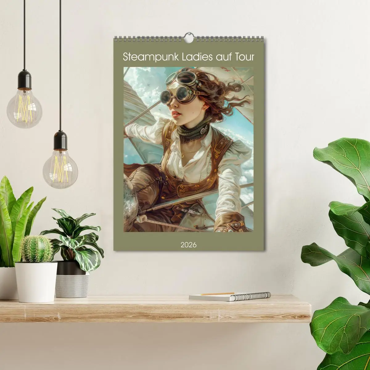 Bild: 9783516267921 | Steampunk Ladies auf Tour (Wandkalender 2026 DIN A3 hoch), CALVENDO...