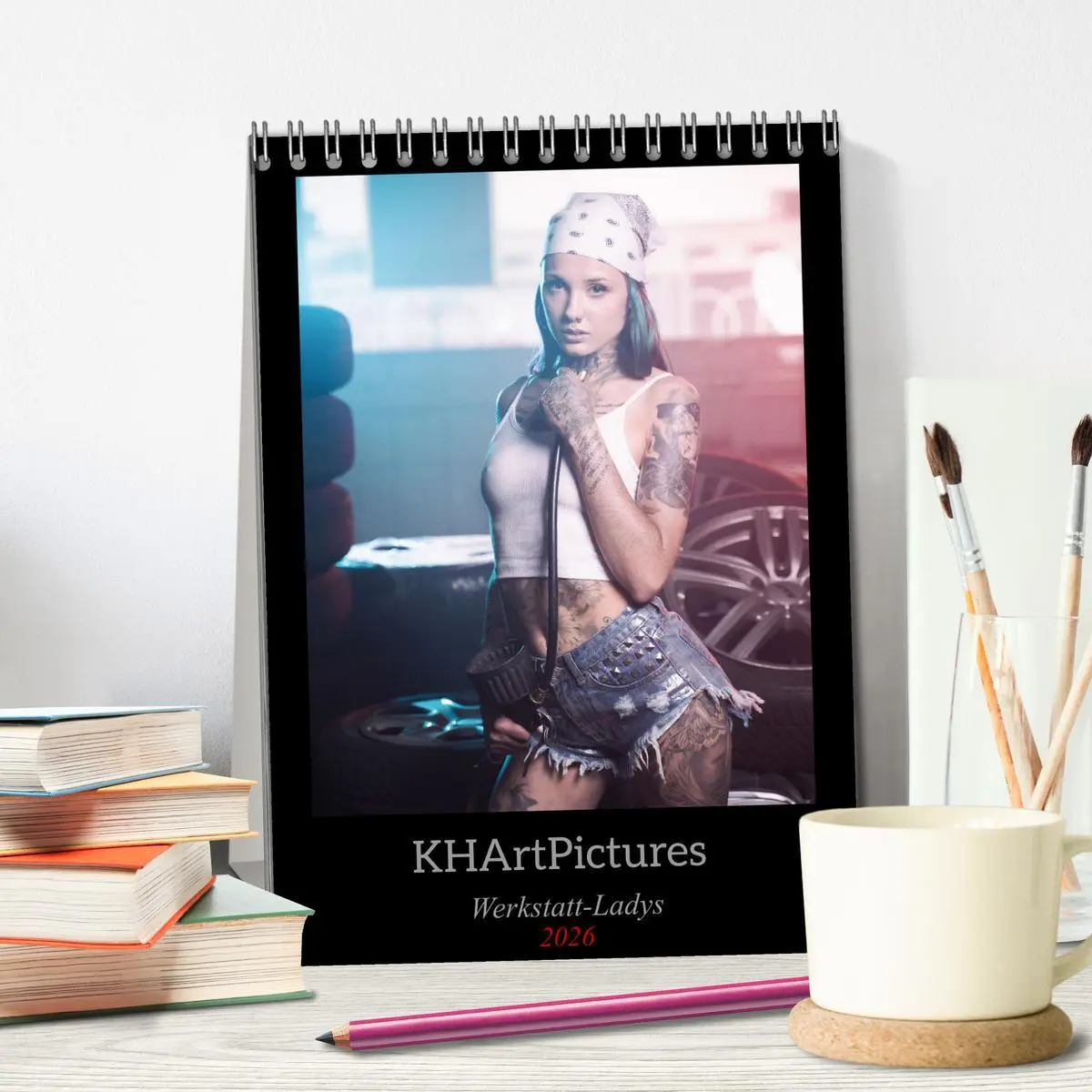 Bild: 9783516337921 | Werkstatt-Ladys (Tischkalender 2026 DIN A5 hoch), CALVENDO...