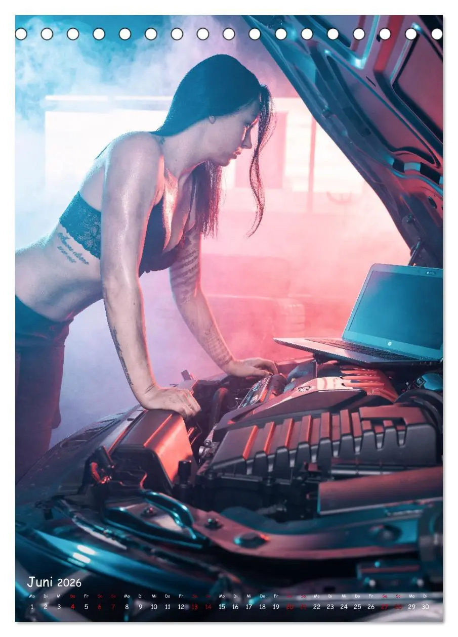 Bild: 9783516337921 | Werkstatt-Ladys (Tischkalender 2026 DIN A5 hoch), CALVENDO...