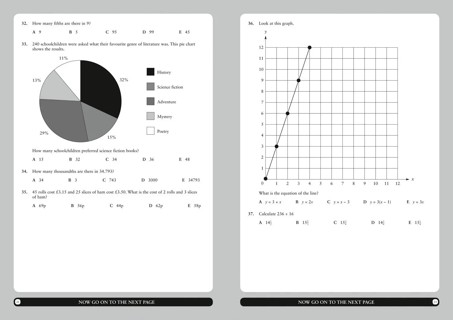 Bild: 9780008278021 | 11+ Maths Practice Papers Book 2 | For the 2025 Gl Assessment Tests