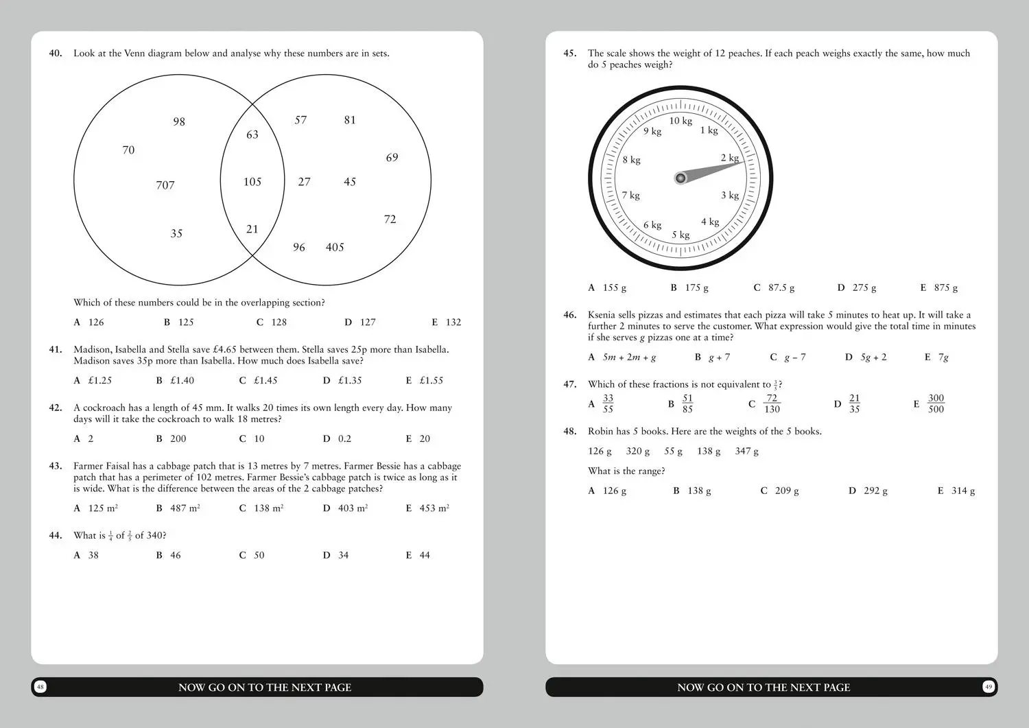 Bild: 9780008278021 | 11+ Maths Practice Papers Book 2 | For the 2025 Gl Assessment Tests
